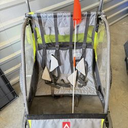 Allen Sports 2-child Bike Trailer And Stroller 