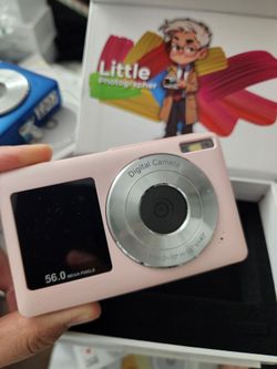 Pink 56MP Kids Digital Camera