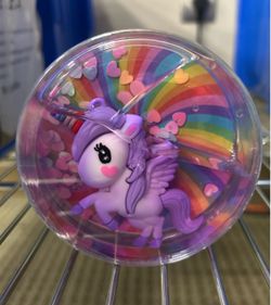 Purple Glitter Unicorn Slime - Fun Sensory Toy - New