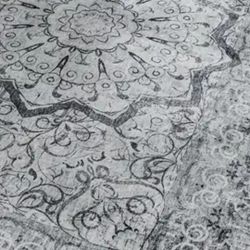 Beautiful Luxurious Gray Huge Room Size Rug