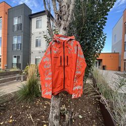 Corteiz EliteWork Water Proof Shell Jacket  (Orange) Size XL  