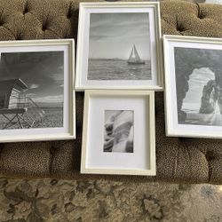 Framed Art Pottery Barn Set Of 4 