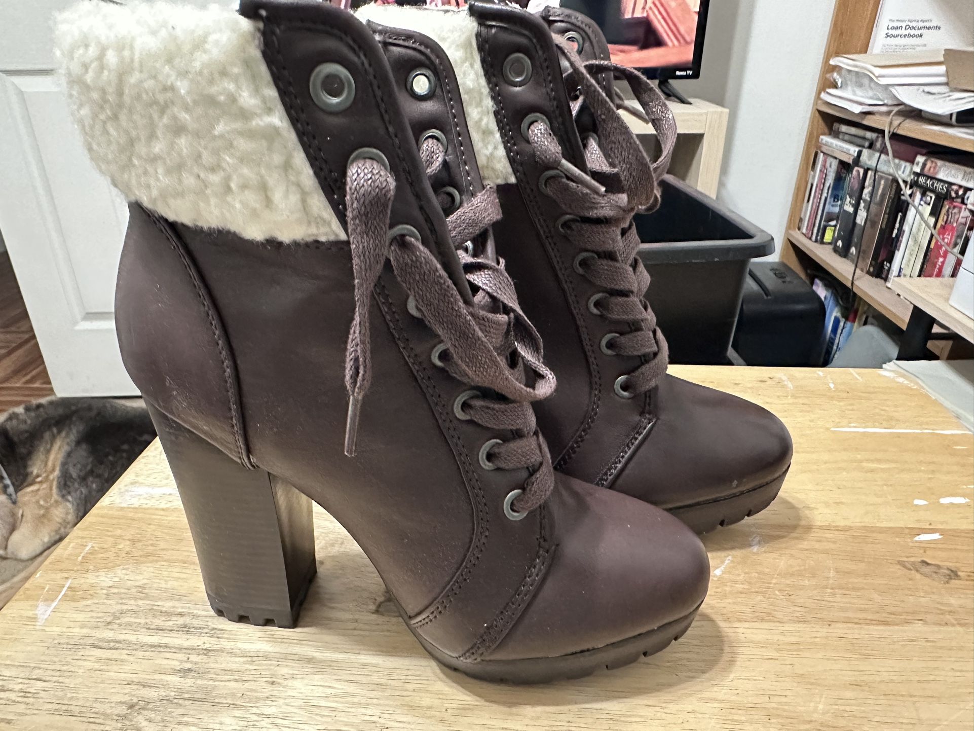 Women’s Brown High Heel Boots