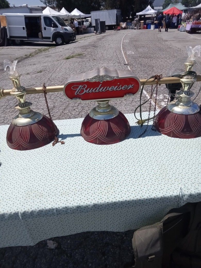 Lámpara Budweiser