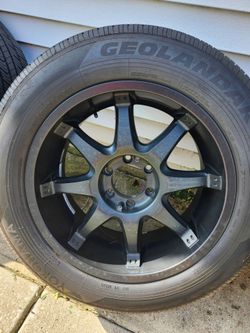 Rims and tires 20 inch