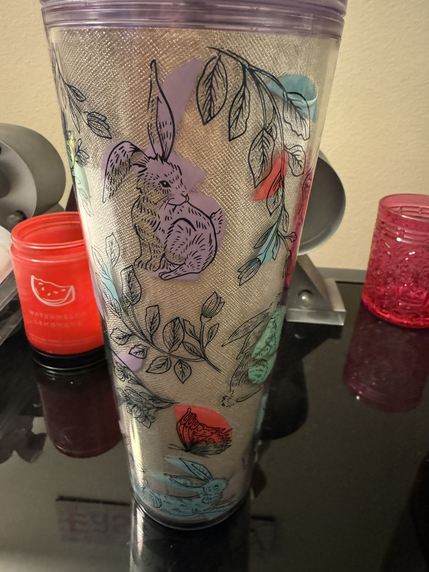 Brand New Starbucks Bunny Rabbit Tumbler