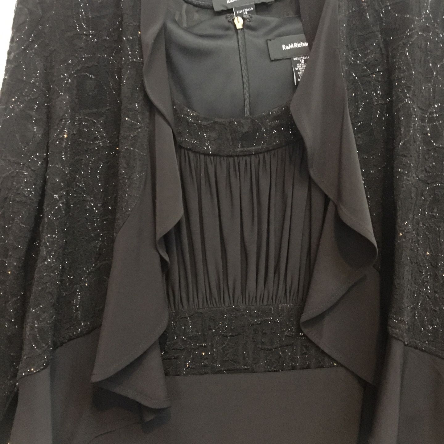 2 Piece Party Dress/ Sparkles/ Very Flattering Style