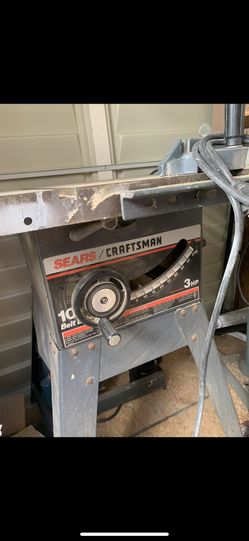 Craftsman Table Saw