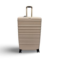 BÉIS Large Check-In Roller- Beige