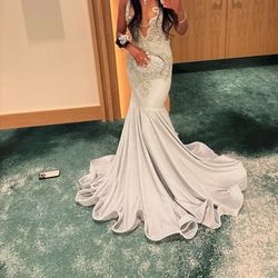 Custom made prom dress