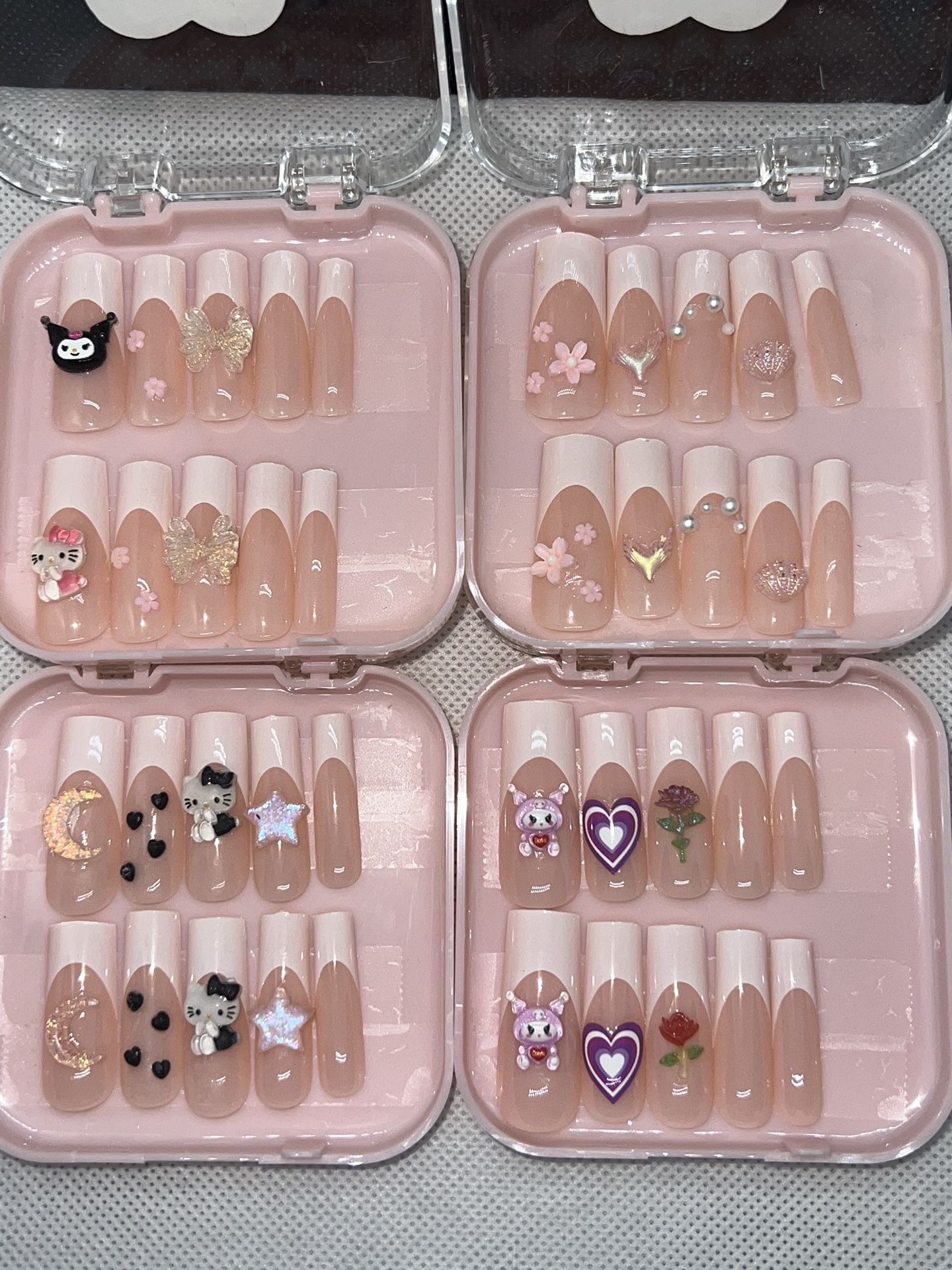 handmade glue on nails