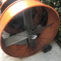 Max Air 42” Drum Fan Works Good 