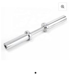 Olympic  dumbbell handles with collars