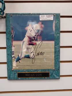 Miami Dolphin Signed Picture