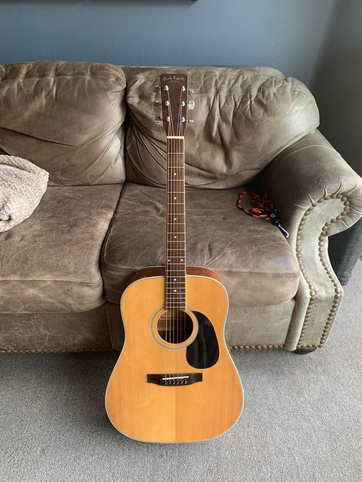 NEEDS TO GO ASAP Carlo Robelli Acoustic Dreadnought Guitar