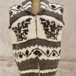 Cowichan Sweater Vest Large