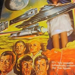 Mego Italian Star Trek The Motion Picture vintage Ilia 12" action figure, 1979, Good, Complete, within Good  packaging