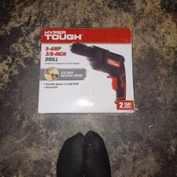 Hyper Tough 5 Amp 3/8 Inch Drill