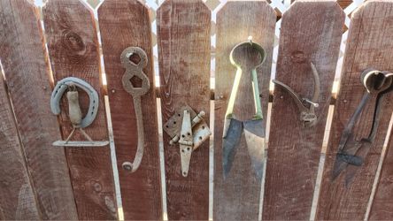 Rusty metal Yard Decor