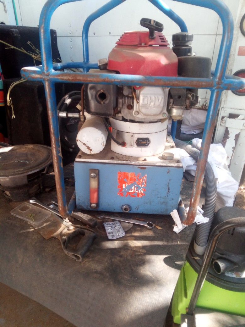 Gas Powered Hydraulic Power Source