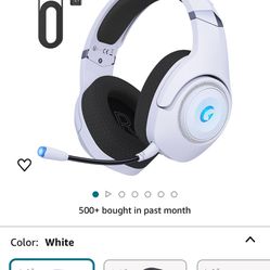 Wireless Gaming Headset with microphone