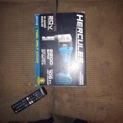 Hercules Brushless 20V Model HC711B Tool Only