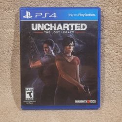 UNCHARTED THE LOST LEGACY (2017 PS4) DRAKE TREASURE HUNTER SONY PLAYSTATION PS VIDEO GAME DISK DISC