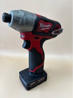 Milwaukee M12 1/4" Hex Impact Driver 2462-20