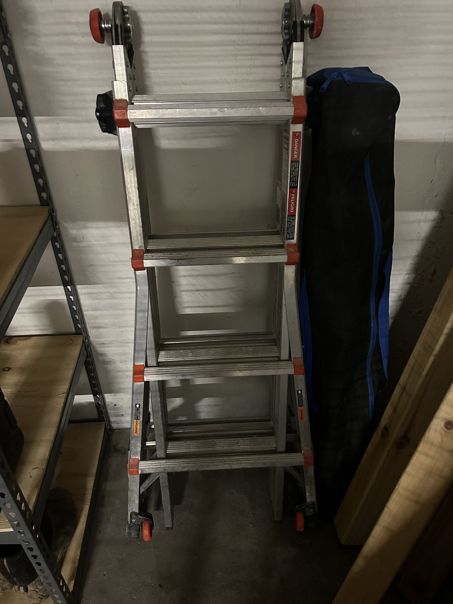 Little Giant Adjustable Ladder