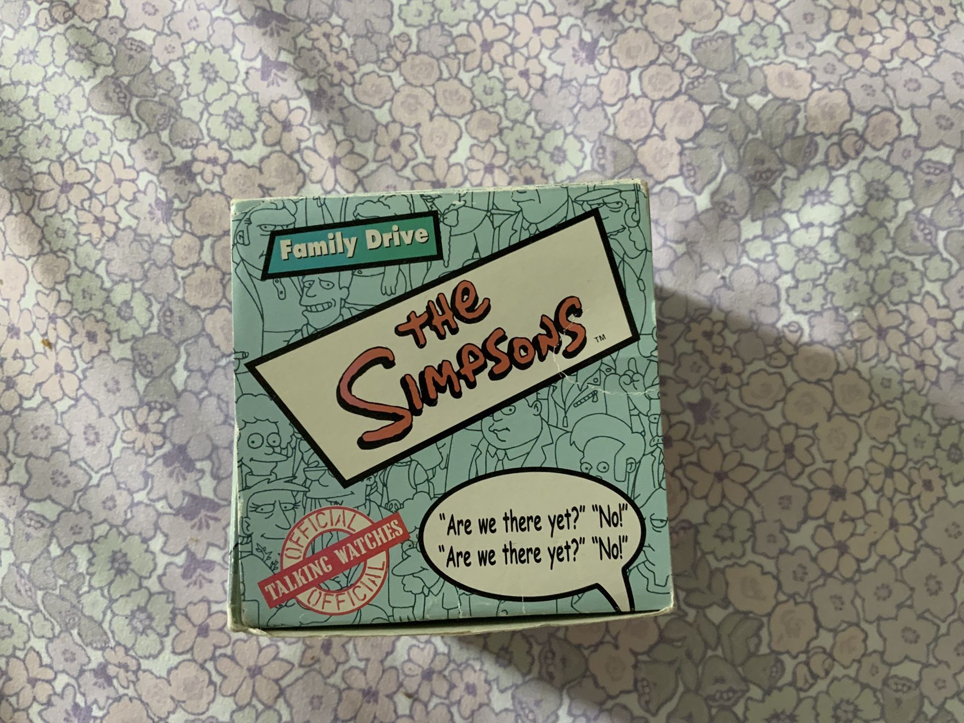 2002 Collectible Simpsons Watch – “Are We There Yet?” - $20 (Sarasota)