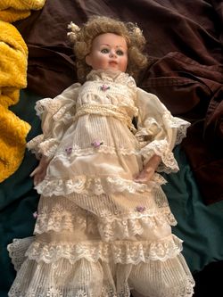 Now $250. By Simon Hal Big  Rear porcelain Doll