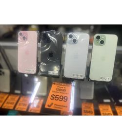 Apple Apple iPhone 15 Unlocked 128GB (Various Colors)