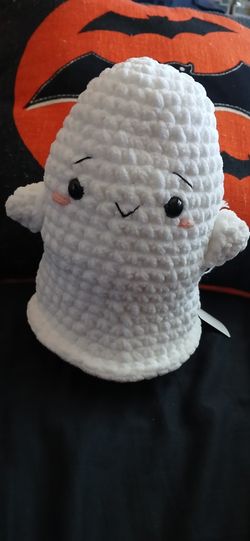 Ghost Plush Crochet Handmade
