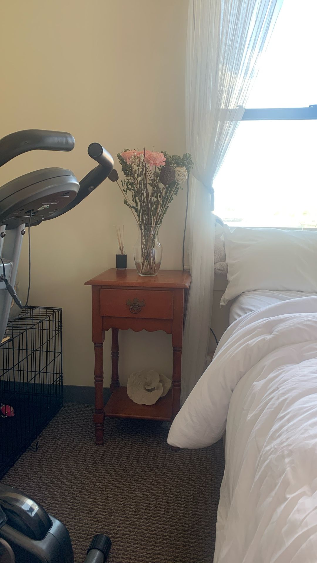 Side Table Solid Wood