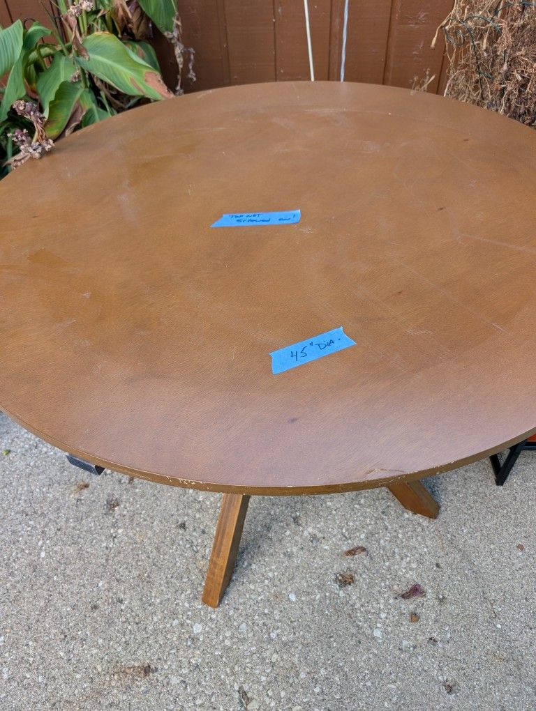 New Dining And Bar Tables $10 Each.