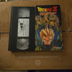 Dragon Ball Z VHS Tape "World Tournament - Black Out"