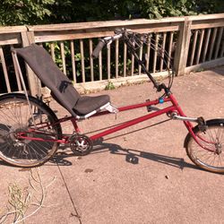 2001 O’Sell built Recumbent Bicycle