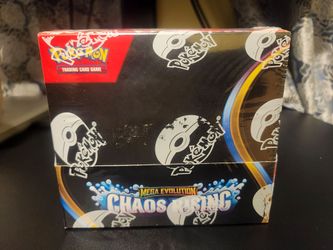 Pokemon Chaos Rising Booster Display
