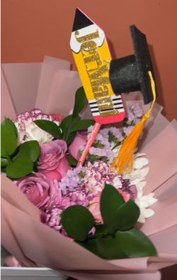 Graduation bouquets