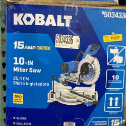 Kobalt 10in Miter Saw