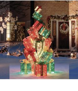 Pre-Lit Christmas box