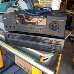 Kenwood Disc Player & RCA Receiver