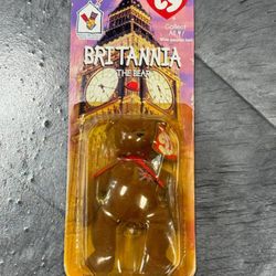 Ty McDonalds Beanie 1999 Britannia The Bear With Rare 1993 Tag Error