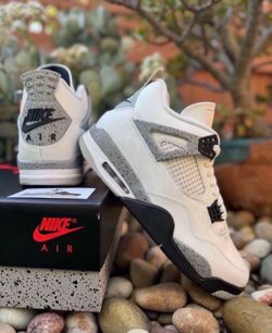 Jordan Retro 4 White Cement Sizes 9.5 10 10.5 11 11.5