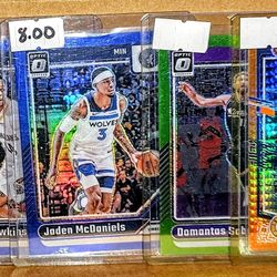 27 NBA Prizm #'D Card Lot (#2) 💪 💪