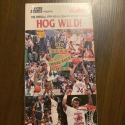 1994 Arkansas Razorbacks National Championship Game VCR Tape 