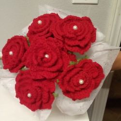 Romos De Flores Tejidos, Crochet 