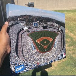 Dodger Stadium Painted Canvas 