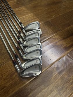 Ben Hogan Edge CFT Iron Set 3-9 Apex Edge 4 Stiff Steel Mens RH