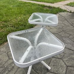 Outdoor Glass Tables 